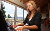 Kerstin playing piano